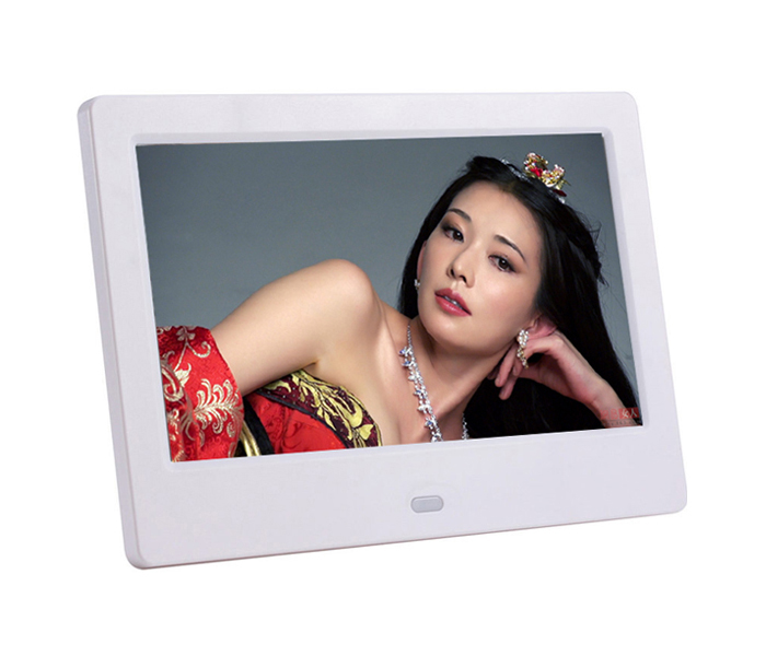 7 inch LCD digital photo frame with hd video input