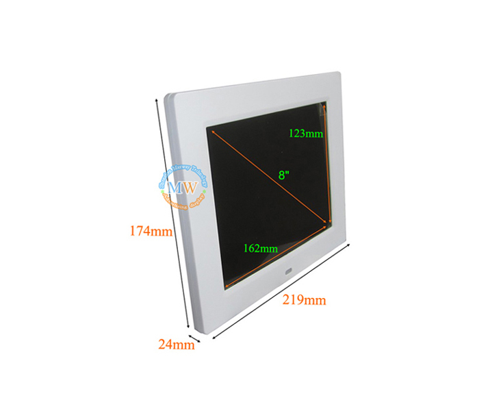 8 Inch The Thinnest Digital Photo Frame With Lowest Price