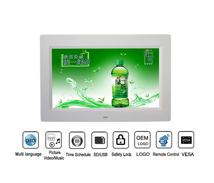 9Inch LCD Digital Photo Frame With Mp3 Mp4 Player Shenzhen