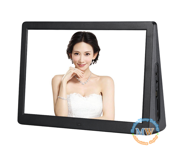 15.4 Inch dual double sided LCD screen digital photo frame