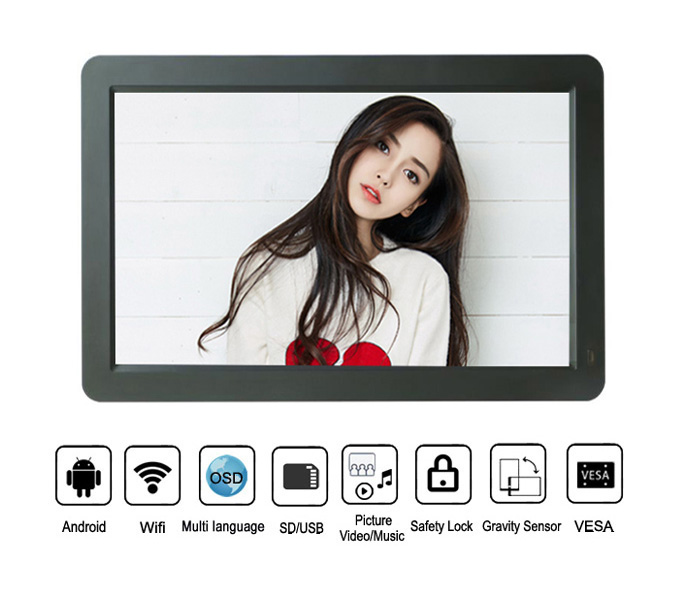 15.6Inch Android Wifi Digital Photo Frame With Sim Card