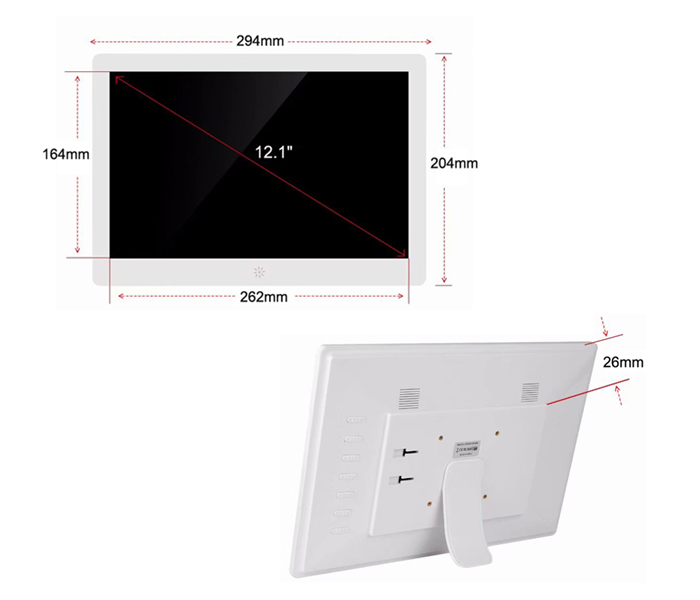 12Inch The Thinnest Android Tablet Wall Mount