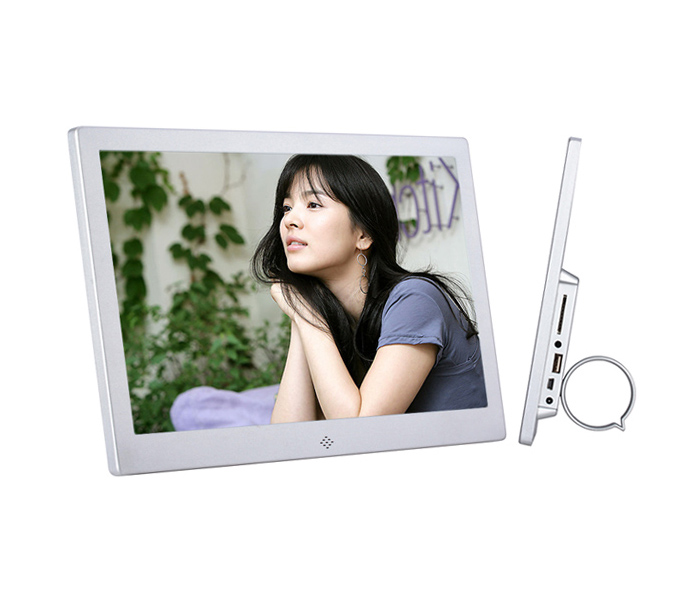 12 Inch Wall Mount Digital Photo Frame With Loop Video