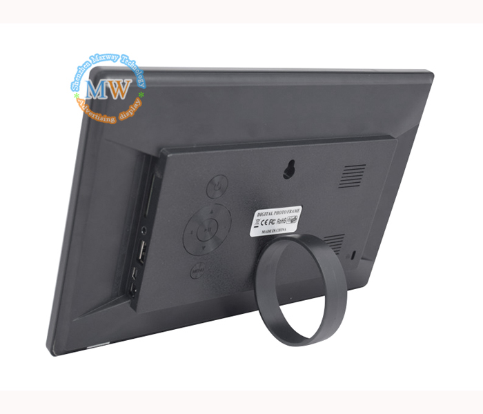 Latest Fashion 10.1 Inch 1024*600 Tft Digitalphoto Frame With Lithium Touch Button