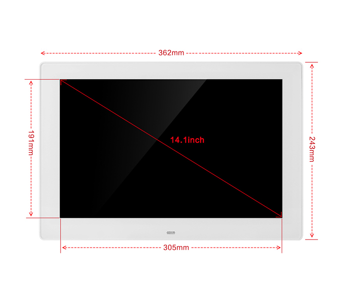 14 Inch HD 1080P LCD Digital Photo Frame
