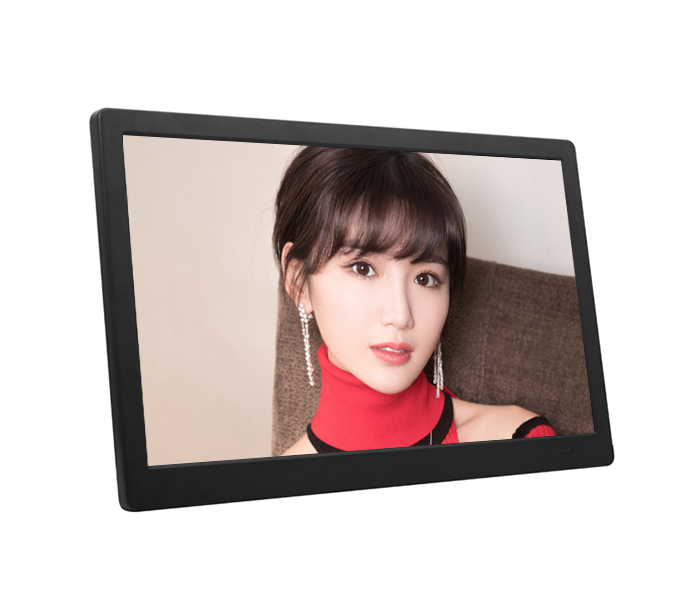 Slim 18Inch Music MP3 MP4 Loop Video Digital Photo Frame With Remote Control