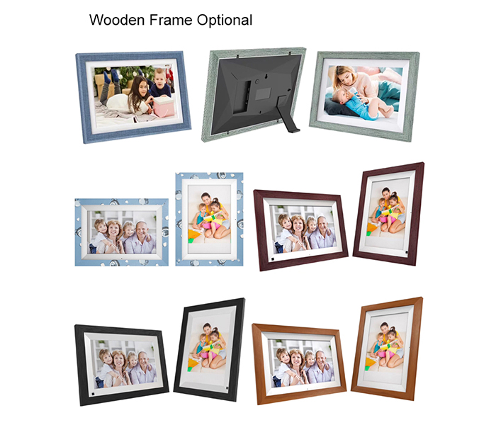 Wifi Cloud 10 Inch Electronic Digital Photo Frame With Touch Screen